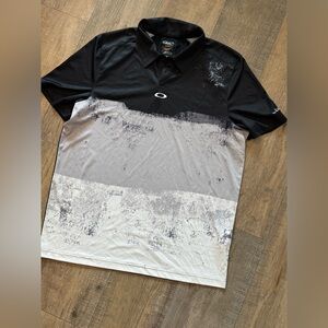 Oakley polo golf collared tee XL